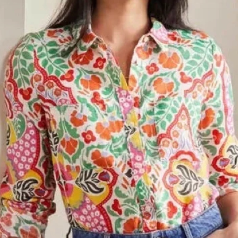 Boden Linen Button down shirt